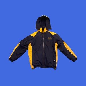 Vintage Reversible Seattle Fleece Winter Jacket